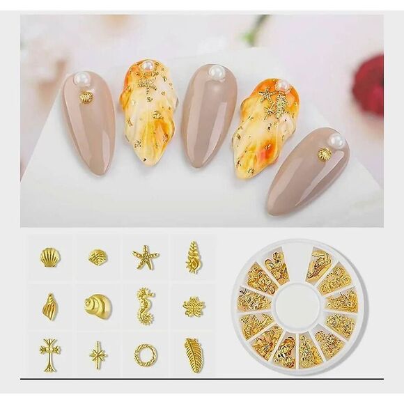 NIB JERCLITY 3D NAIL ART KIT - Picture 2 of 7